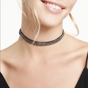 Stella &a Dot embroidered Emme Necklace